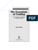 Essentials of Trading