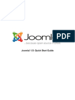 Joomla! 1.5 Quickstart