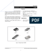 OpAmp 4580 M Data Sheet