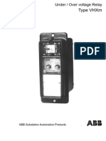 Type VHXM: Under / Over Voltage Relay