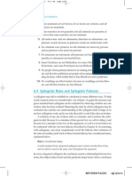 6.4 Syllogistic Rules and Syllogistic Fallacies: CHAPTER 6 Categorical Syllogisms