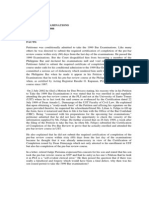 Case No. 19 Re: 1999 Bar Examinations B.M. Nos. 979 and 986 December 10, 2002