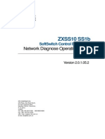 Sjzl20073811-ZXSS10 SS1b (V2.0.1.05.2) Softswitch Control Equipment Network Diagnose Operation Guide - 180528