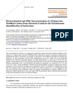 Electrochemical and SPR Characterization of A Polypyrrole-Modified Carbon Paste Electrode Useful For The Potentiostatic Quantification of Surfactants