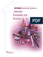 Threaded Fasteners For Plastics