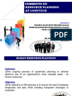 Human Resource MGMT (HR Planning at COMPTECH) - AzlinaBNM (Final)