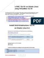 Install Grid Infrastructure 12c R1 On Oracle Linux 6.4