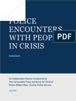 Police Encounters With People in Crisis 2014