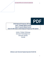 Grid Imposed Frequency VSC System