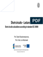 Short Circuit Presentation Lecture 14 SC Calculations According To Standard IEC 60909