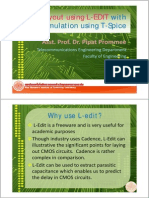 IC Layout Using L-EDIT