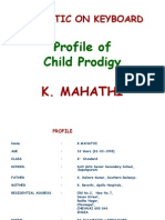 Mahathi's Profile