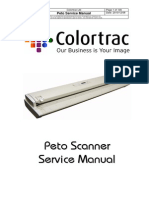 ColorTrac Peto Scanner Service Manual