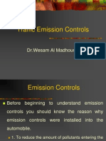 Traffic Emission Controls: DR - Wesam Al Madhoun