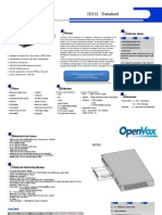 OpenVox IX132 Appliance Datasheet