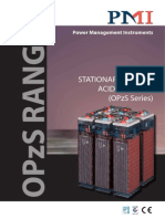 PMI Industrial Batteries Catalogue - OPzS Type