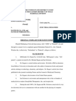 Multiplayer Network Innovations v. Pantech Et. Al