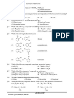 Problems in Isomerism