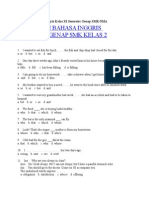 Soal Ujian Bahasa Inggris Kelas XI Semester Genap SMK Jadi 5