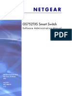 Netgear GS752TXS User Manual