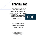 Merchandise Packaging & Presentation Standards For Stores