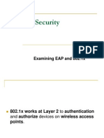 WLAN Security: Examining EAP and 802.1x