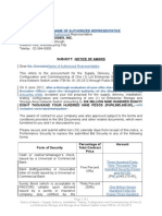 Sample NOA For Public Bidding