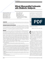 Detection of Silent Myocardial Ischemia in Asymptomatic Diabetic Subjects