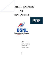 Summer Training AT BSNL, Noida: Sourav Kumar