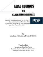 Animal Slaughter - Mufti Taqi