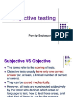 Objective Test