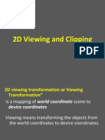 2dviewing and Clipping