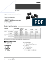 Ordering Information: PCB Relay