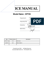 EP729 Service Manual Ver.2.0