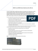 Cisco Catalyst 2960-S and 2960 Series Switches With LAN Lite Software