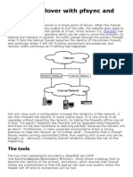 Firewall Failover With Pfsync and CARP