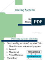 Structure of Operating Systems