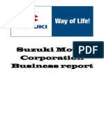 Suzuki Motor Corporation Business Report