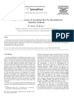 Adaptive Simulations of Two-Phase Ow by Discontinuous Galerkin Methods