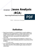 Root Cause Analysis (RCA)