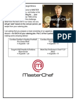 Master Chef With Recipes