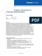 QA-Fusion Applications Introduction To Financials Implementation PDF