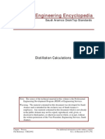 Distillation Calculation