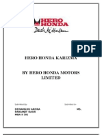 Hero Honda Karizma by Hero Honda Motors Limited