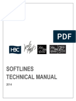 Soft Lines Technical Manual 2014