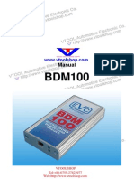 Bdm100 User Manual