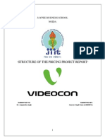 Pricing Strategy Project Videocon