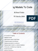 Mapping Models To Code