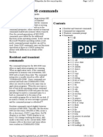 List of MS-DOS Commands