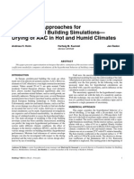 Uncertainty Approaches For Hygrothermal Building Simulatiosn - Drying of AAC in Hot and Humid Climates